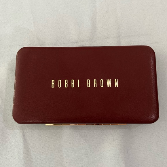 BOBBI BROWN maroon brush makeup case - Picture 1 of 10